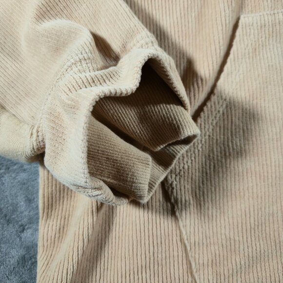 Daily Practice Anthropologie Womens Fine Corded Hoodie Size XS Boho Athleisure‎ - Picture 7 of 11